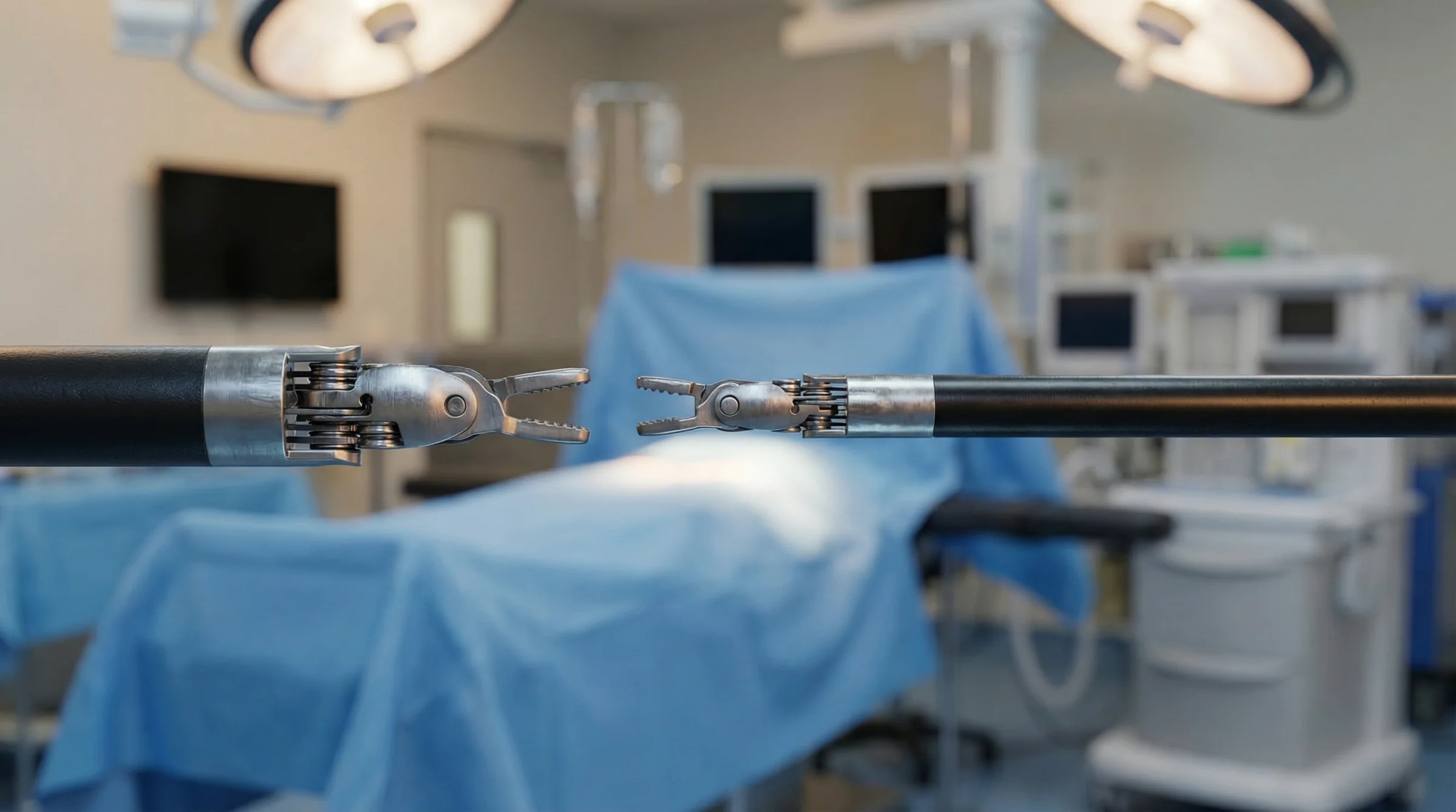 SSi Mudra 9 mm and 5 mm instruments in an operating room